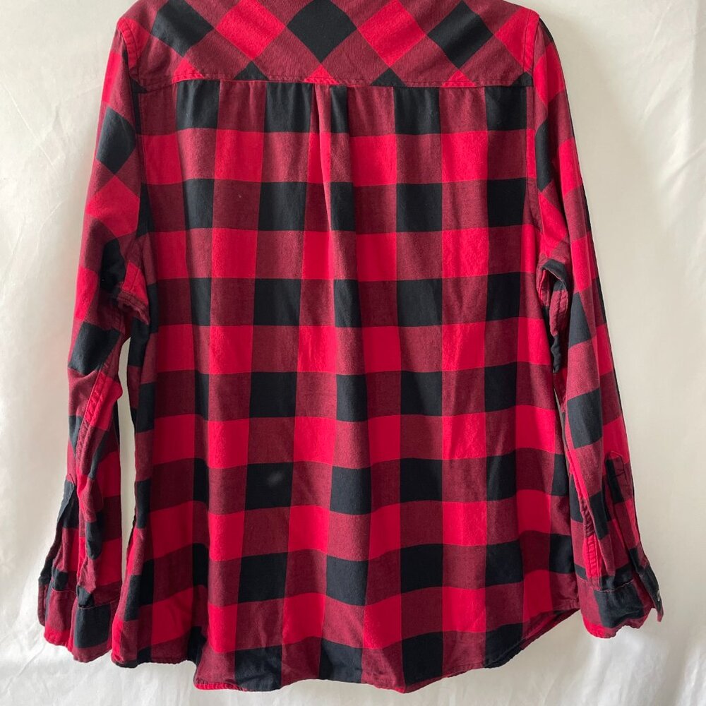 Amazon Essentials Red Buffalo Checked Everyday We… - image 8
